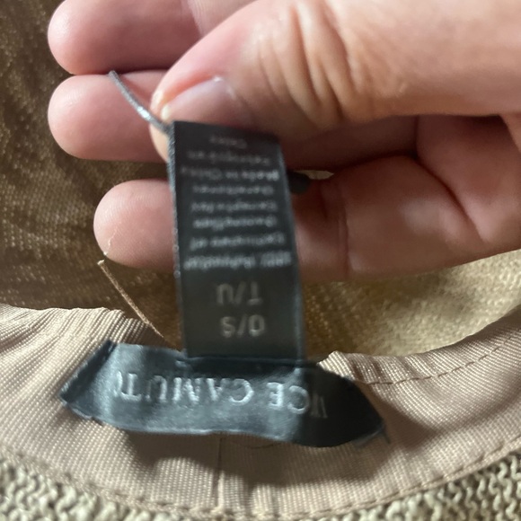 Vince Camuto polyester rim hat NWT: adjustable.4” rim - Picture 6 of 9